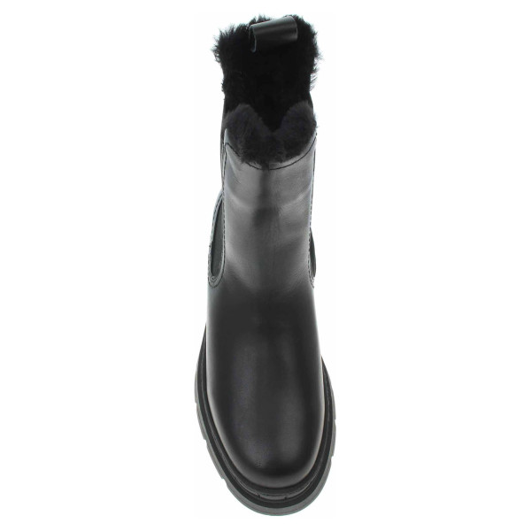 detail Dámské polokozačky Tamaris 1-26935-39 black leather