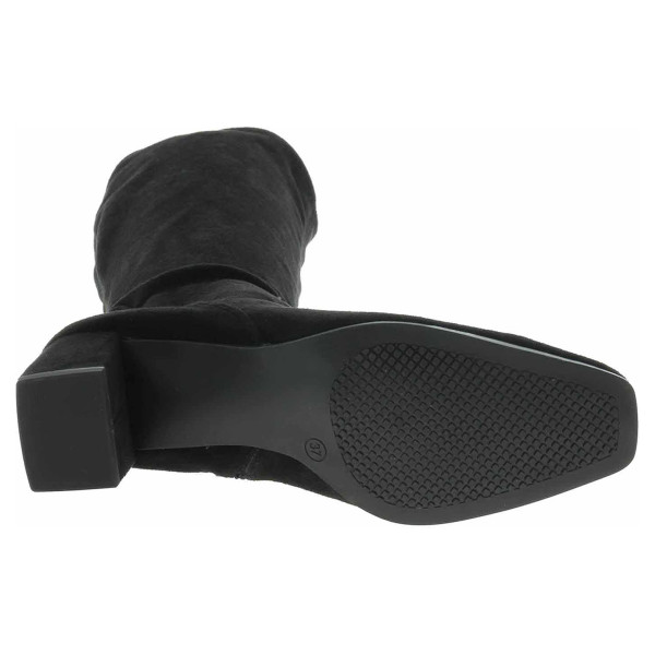 detail Dámské kozačky Caprice 9-25547-41 black stretch