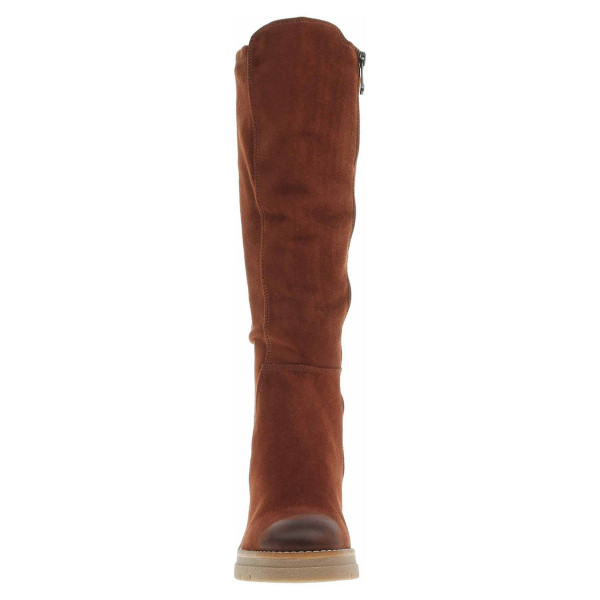 detail Dámské kozačky Marco Tozzi 2-25671-41 cognac