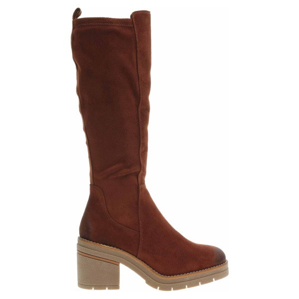 detail Dámské kozačky Marco Tozzi 2-25671-41 cognac