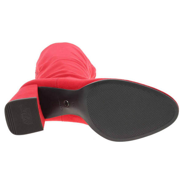 detail Dámské kozačky Tamaris 1-25525-43 red