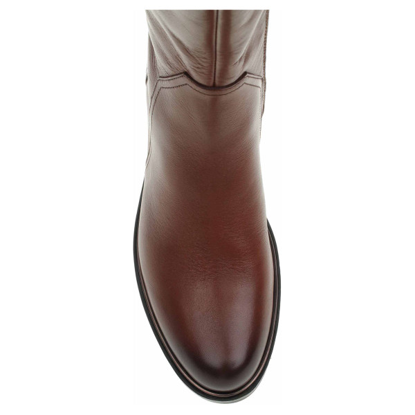 detail Dámské kozačky Caprice 9-25513-41 cognac comb