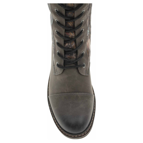 detail Dámské kozačky Rieker 94731-90 rauch-multi