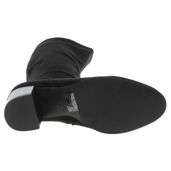 detail Dámské kozačky Caprice 9-25503-45 black stretch