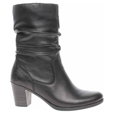 detail Dámské polokozačky Rieker Y8983-00 schwarz