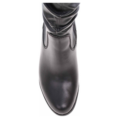 detail Dámské polokozačky Rieker Y8983-00 schwarz