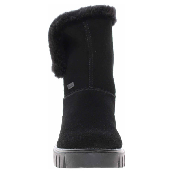 detail Dámské polokozačky Rieker Y3470-00 schwarz