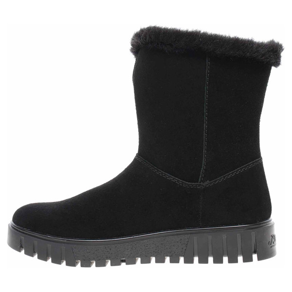 detail Dámské polokozačky Rieker Y3470-00 schwarz