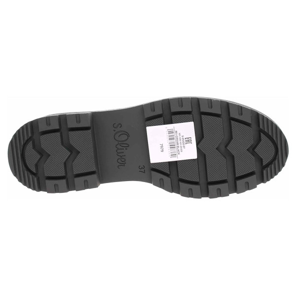 detail Dámské polokozačky s.Oliver 5-25420-27 cream-black