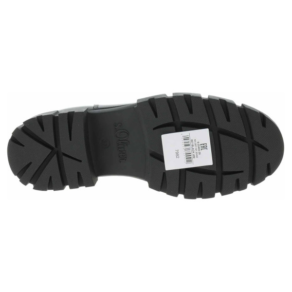 detail Dámské polokozačky s.Oliver 5-25402-39 black uni