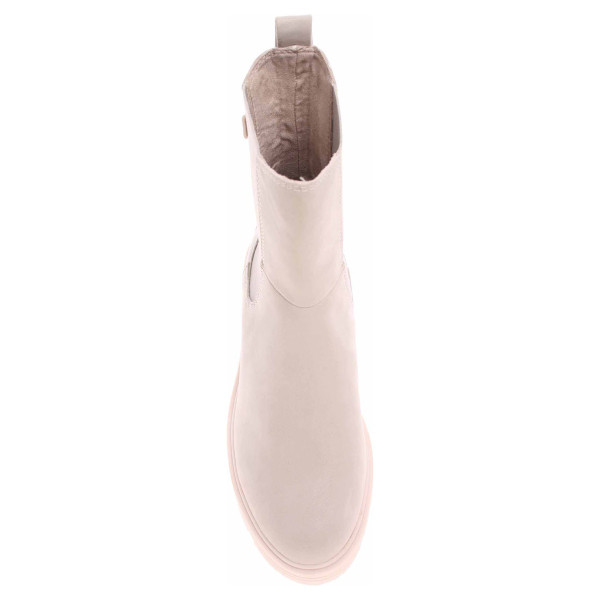 detail Dámské polokozačky s.Oliver 5-25411-38 cream