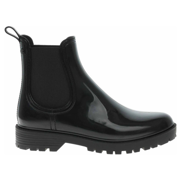 detail Dámské polokozačky Tamaris 1-25359-29 liquid black