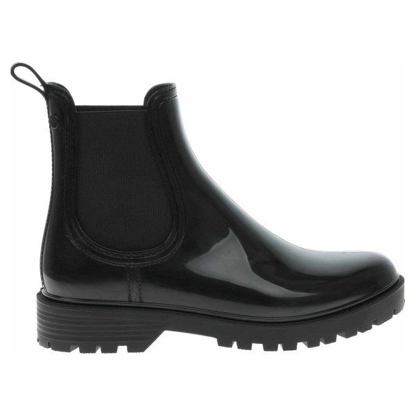 detail Dámské polokozačky Tamaris 1-25359-29 liquid black