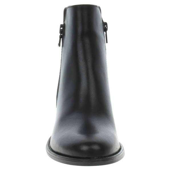 detail Dámské polokozačky Tamaris 1-25378-29 black leather