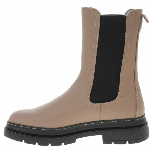 detail Dámské polokozačky Tamaris 1-25452-29 taupe-black