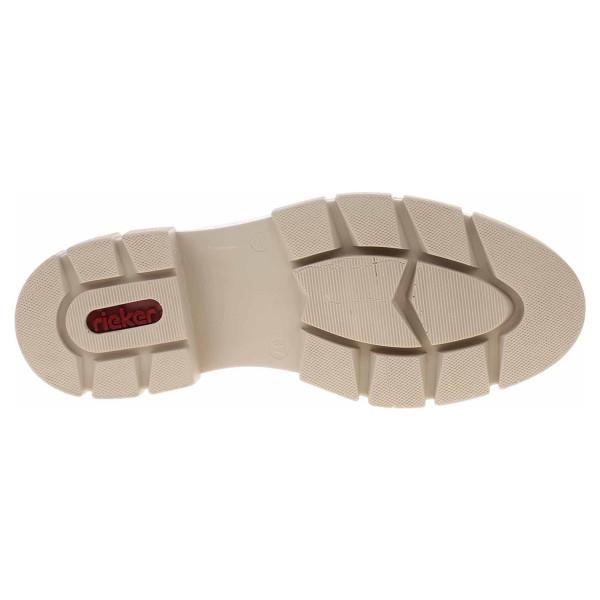 detail Dámské polokozačky Rieker M3854-62 beige