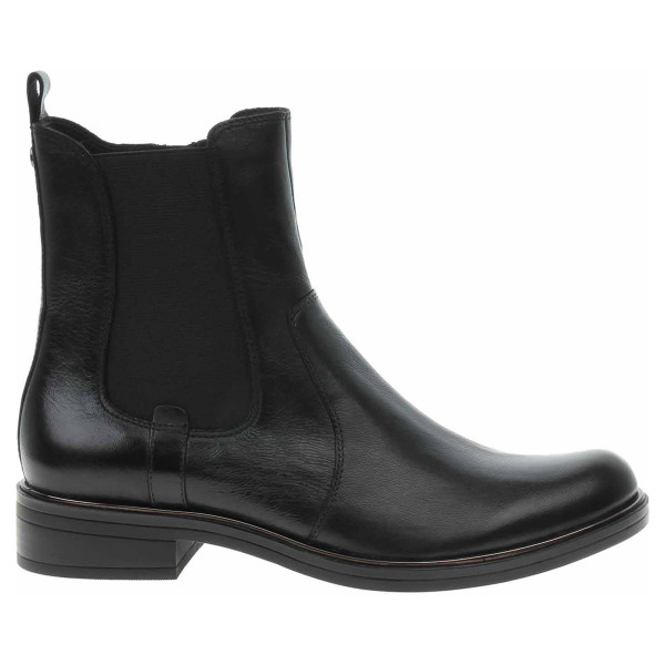 detail Dámské polokozačky Caprice 9-25304-29 black antic