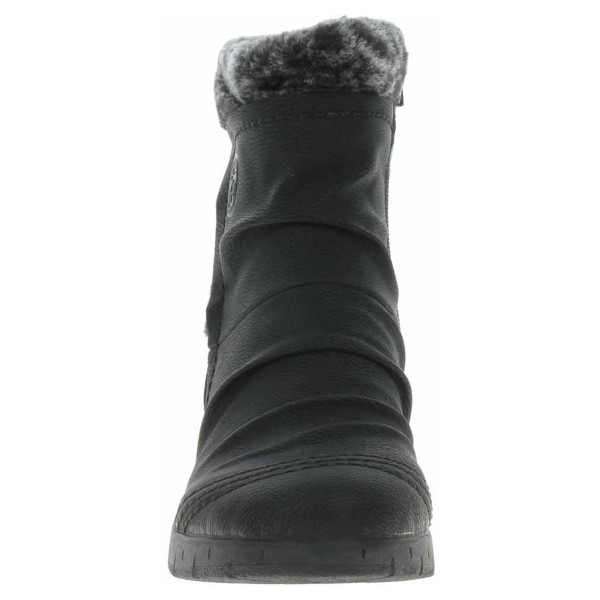 detail Dámské polokozačky Rieker Y1361-00 schwarz