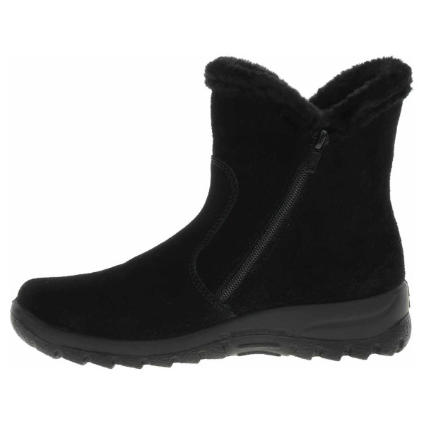 detail Dámské polokozačky Rieker L7162-00 schwarz