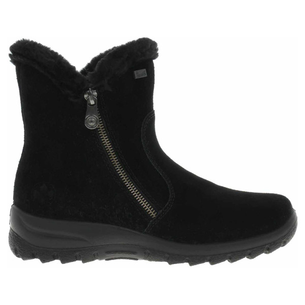 detail Dámské polokozačky Rieker L7162-00 schwarz