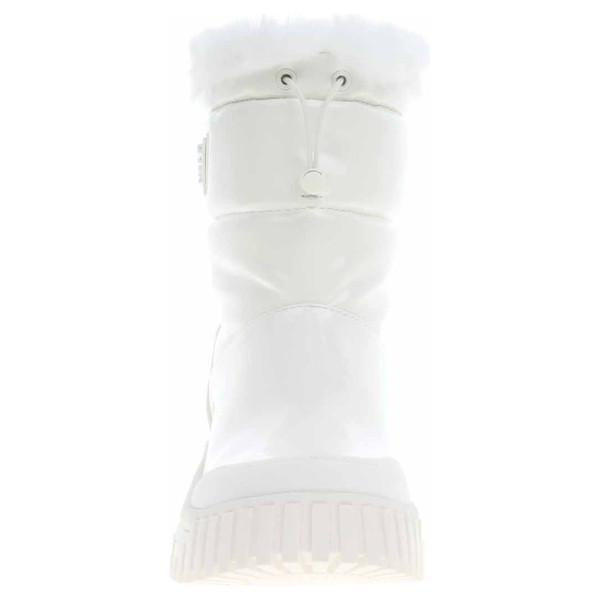 detail Dámské polokozačky Guess FL8LO2PAT10-WHITE