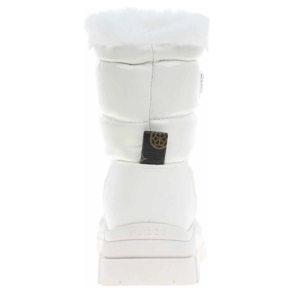 detail Dámské polokozačky Guess FL8LO2PAT10-WHITE