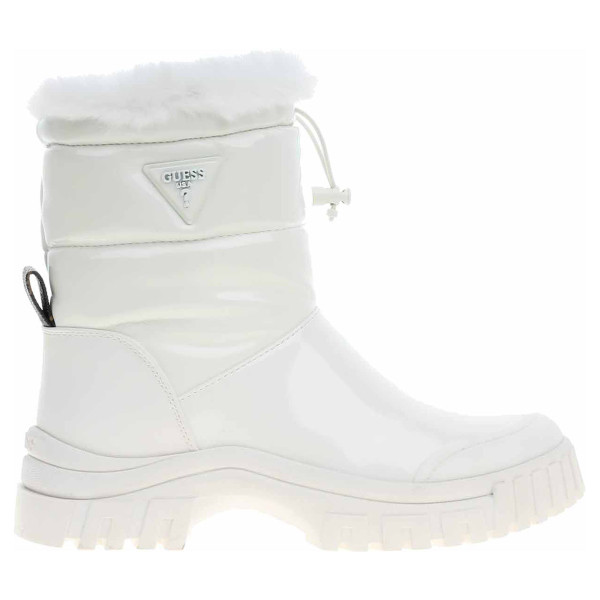 detail Dámské polokozačky Guess FL8LO2PAT10-WHITE