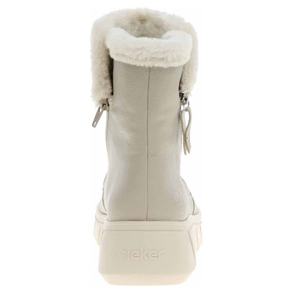 detail Dámské polokozačky Rieker Y3581-60 beige