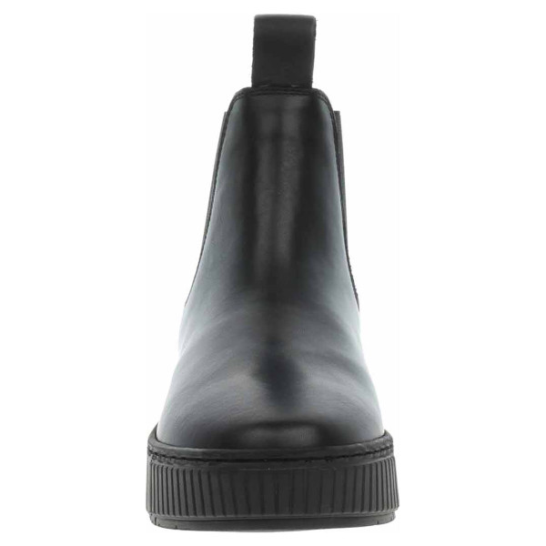 detail Dámské polokozačky Tamaris 1-25403-43 black leather