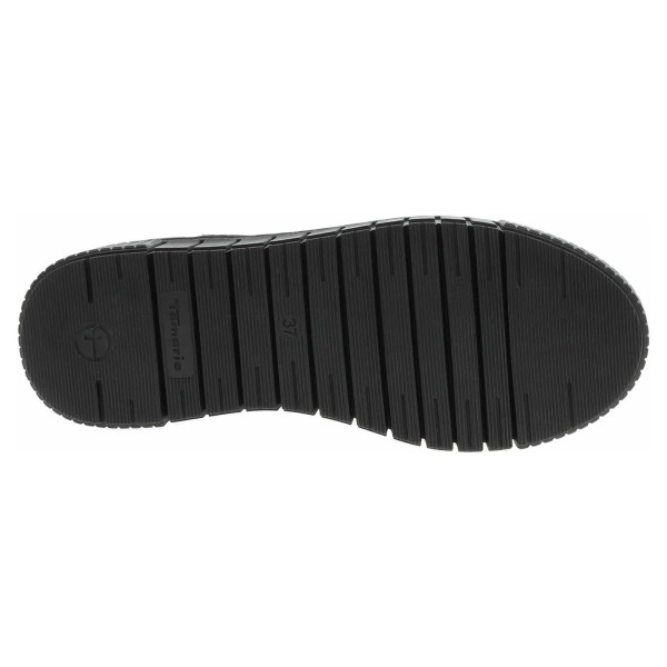 detail Dámské polokozačky Tamaris 1-25403-43 black leather