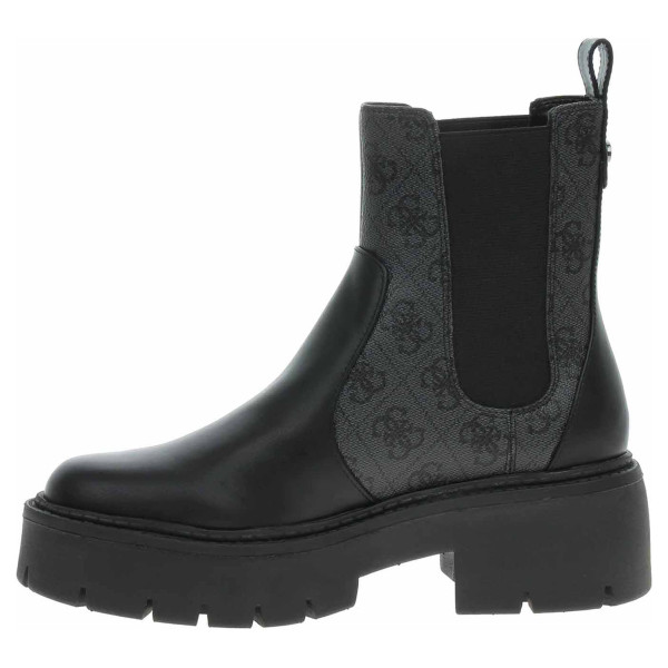 detail Dámské polokozačky Guess FLTSHUELE10-BLKCO