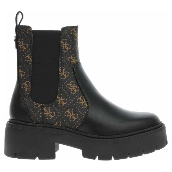 detail Dámské polokozačky Guess FLTSHUELE10-BLKBR