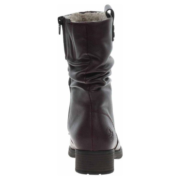 detail Dámské polokozačky Rieker Z9583-35 rot