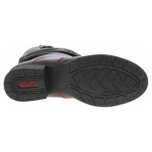 detail Dámské polokozačky Rieker Z9583-35 rot