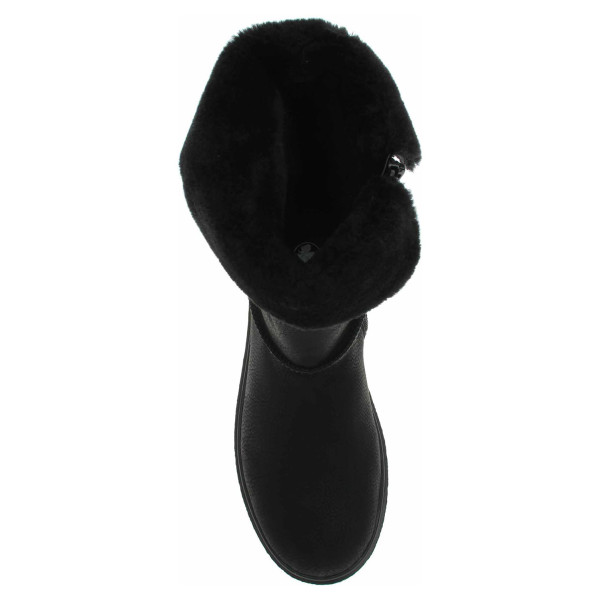 detail Dámské polokozačky Rieker Y0090-00 schwarz