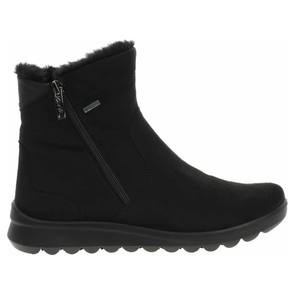 detail Dámské polokozačky Ara 12-40408-01 schwarz