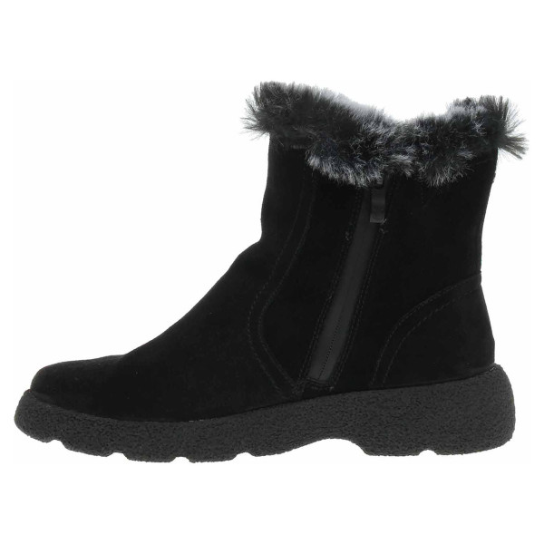 detail Dámské polokozačky Caprice 9-25450-43 black comb