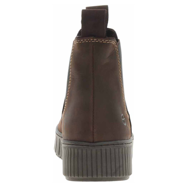 detail Dámské polokozačky Tamaris 1-25403-43 brown pull-up