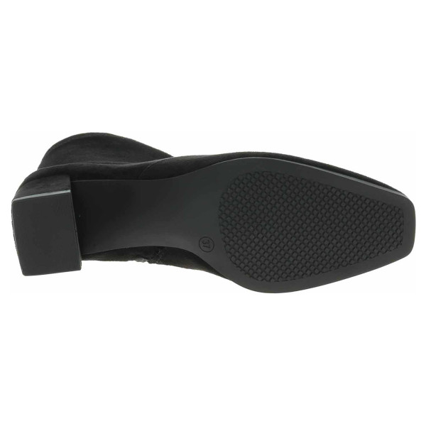 detail Dámské polokozačky Caprice 9-25354-41 black stretch