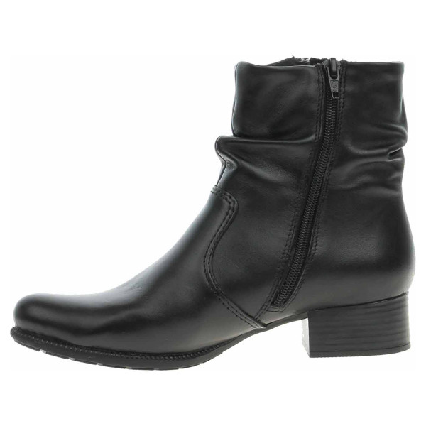 detail Dámské polokozačky Rieker 78656-00 schwarz