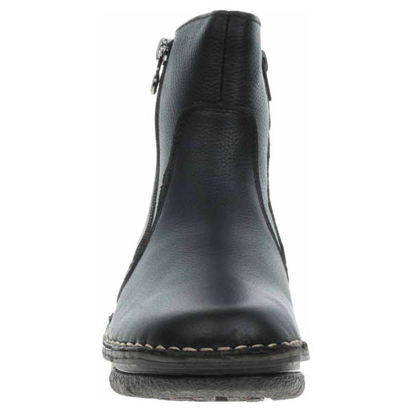 detail Dámské polokozačky Rieker 73365-00 schwarz