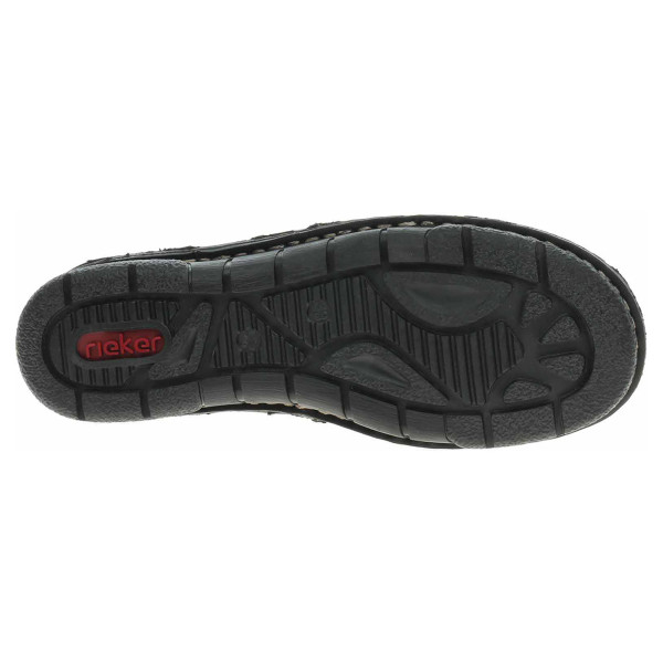 detail Dámské polokozačky Rieker 73365-00 schwarz