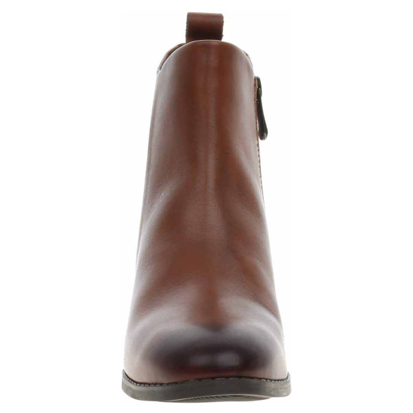 detail Dámské polokozačky Marco Tozzi 2-25348-43 cognac comb