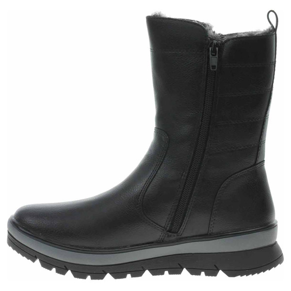 detail Dámské polokozačky Jana 8-26470-29 black