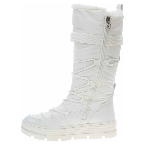 detail Dámské sněhule Tamaris 1-26657-41 white