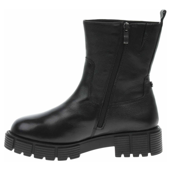 detail Dámské polokozačky Caprice 9-26453-29 black nappa