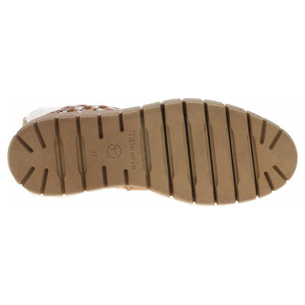 detail Dámské polokozačky Tamaris 1-26479-43 camel comb