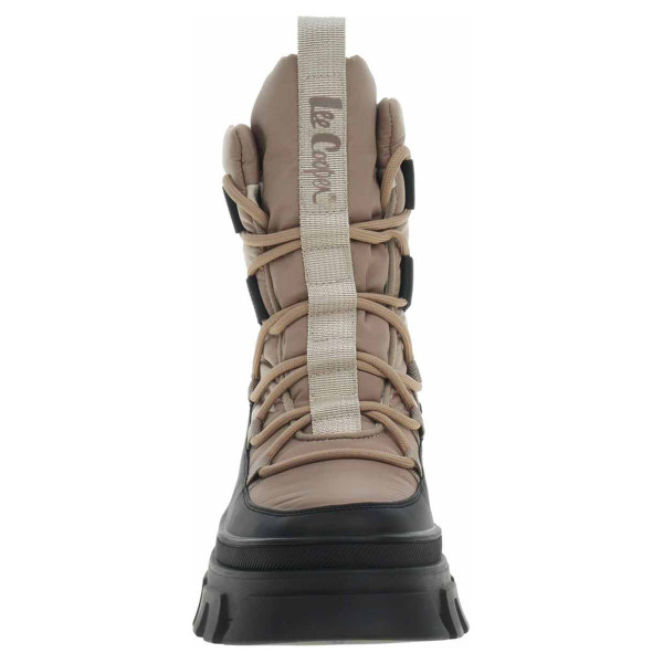 detail Dámské sněhule Lee Cooper LCJ-24-47-3143LA lt.brown-black