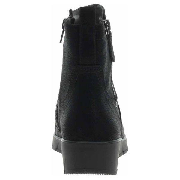 detail Dámské polokozačky Jana 8-26467-41 black