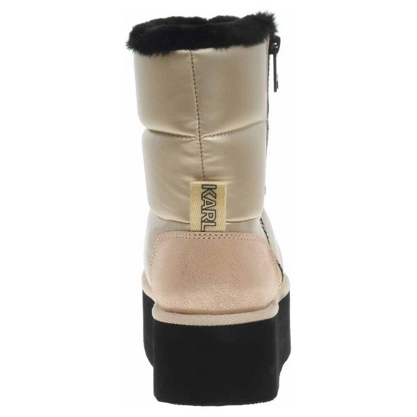 detail Dámské sněhule Karl Lagerfeld KL48554 HGD Gold Synth